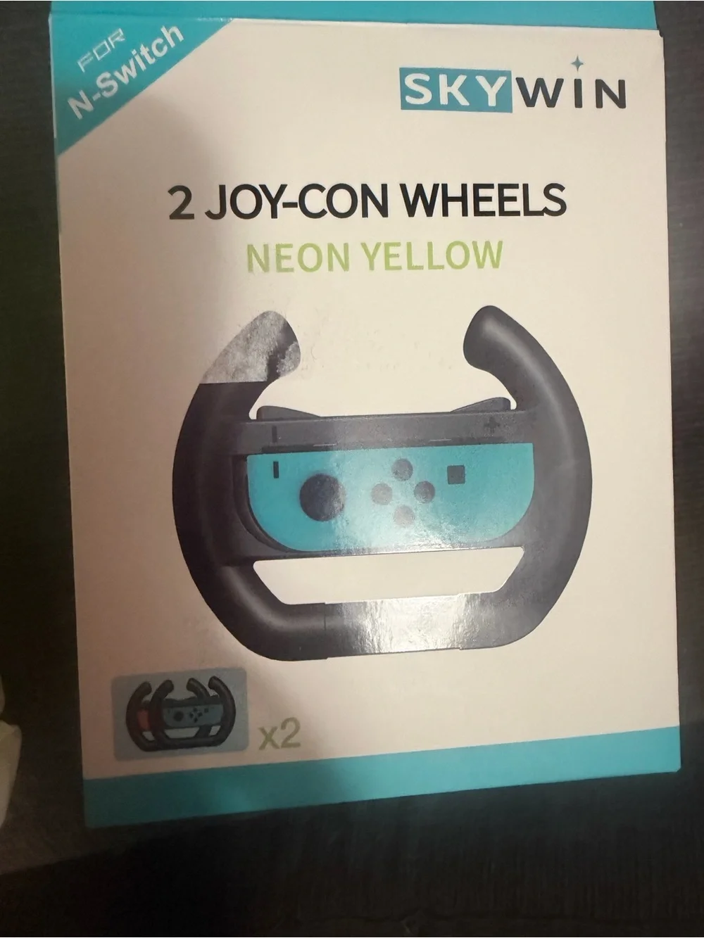 Skywin 2 Neon Yellow Joy-Con Wheels